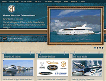 Tablet Screenshot of largeyachtforsale.com